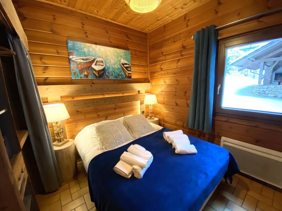 Le Fishing Lodge Chalet En Bois Avec Bain Nordique Ла-Бресс Экстерьер фото